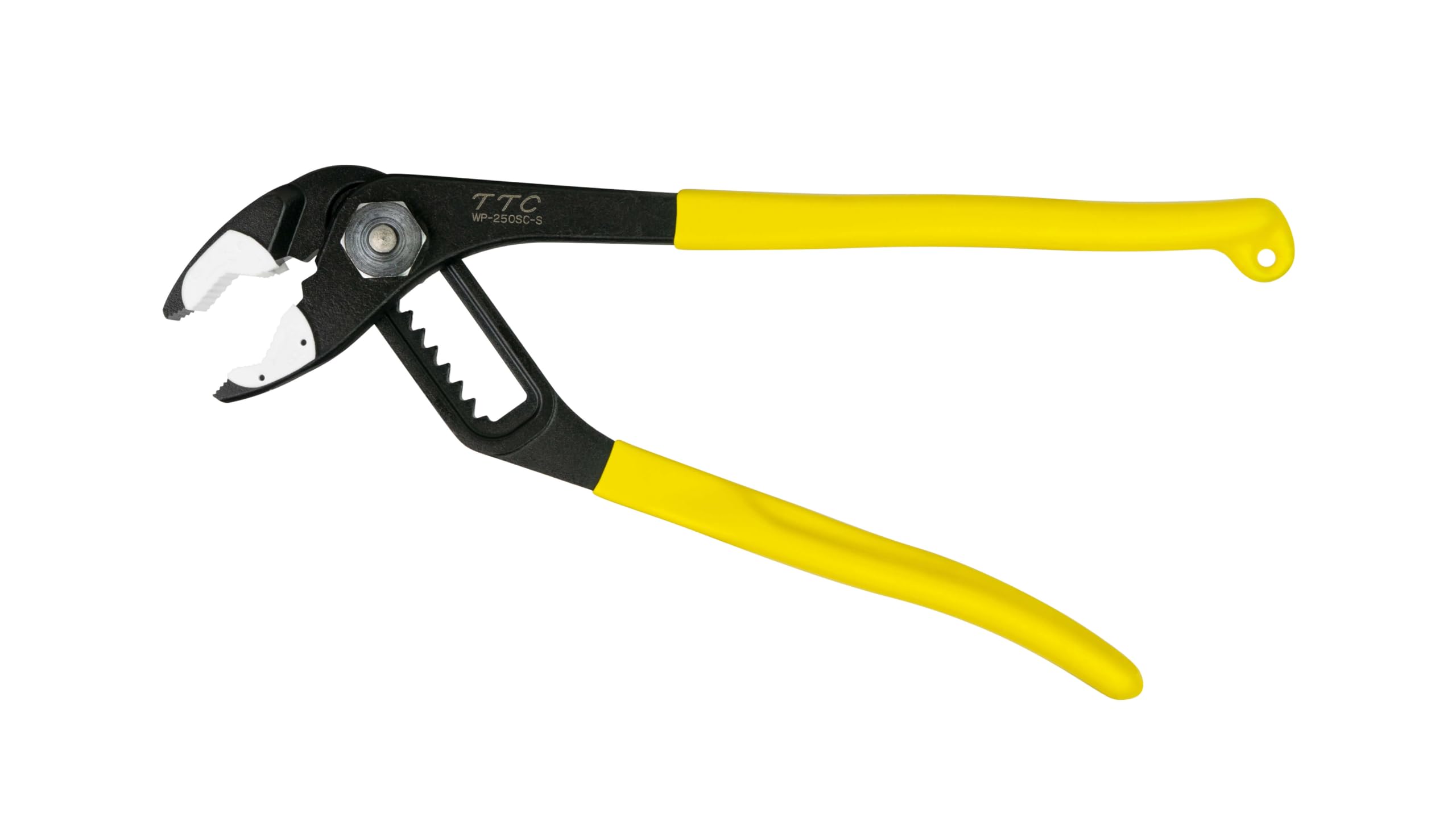 Tsunoda WP-250SC-S, Soft Jaw Tongue and Groove Joint Pliers, Resin Jaw Water Pump Pliers, 10-inch w/Spring