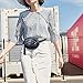 GEEAD Fanny Packs for Women Fashion Waist Bag Leather Belt Bum Bag Waterproof