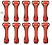 10 PCS Car Safety Hammer Emergency Escape Tool Auto Car Window Glass Hammer Breaker and Seat Belt Cutter Escape 2-in-1 for Family Rescue & Auto Emergency Escape Tools
