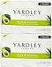 Yardley London Bath Bar Soap, 8 Bars (Aloe Avocado)