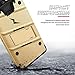 ZIZO Bolt Series for Galaxy Note 9 Case with Holster, Lanyard, Military Grade Drop Tested and Tempered Glass Screen Protector for Samsung Galaxy Note 9 Cover - Gold/Black