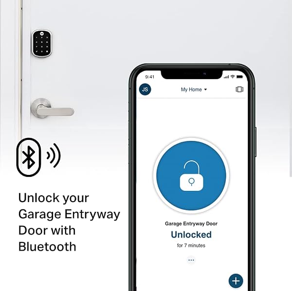 YALE | LIFTMASTER SMART LOCK WITH TOUCHSCREEN DEADBOLT – WORKS WITH MYQ APP & KEY BY AMAZON IN-GARAGE DELIVERY WHEN PAIRED WITH SMART GARAGE HUB (SOLD SEPARATELY), OIL RUBBED BRONZE