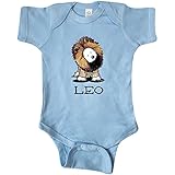 Inktastic Unisex Baby LEO lion Westie Infant Creeper by KiniArt 24 Months Baby Blue
