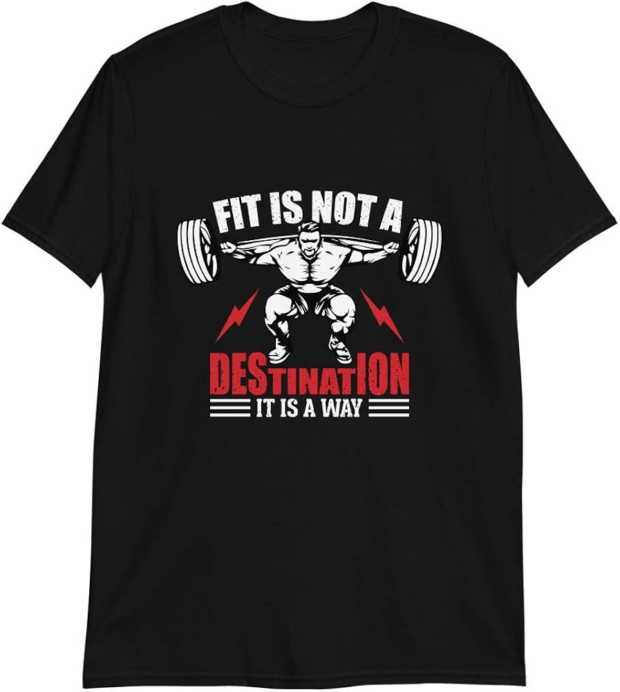 Fitness Motivation Shirt Inspirational Quote Fitness, Personal Trainer Shirt - Exercise, Funny 