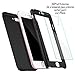 iPhone 7 Plus Case/iPhone 8 Plus Case, AnsTOP Thin Exact-Fit 360 Full Body Case Coverage Protective Dual Layer iPhone Hard Case with Tempered Glass Screen Protector for iPhone 7 Plus, 8 Plus(Black)