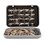 Waterproof Fly Fishing Box + Assorted Trout Flies – Double-Sided, Portable, With 15 Dry Fly Lures