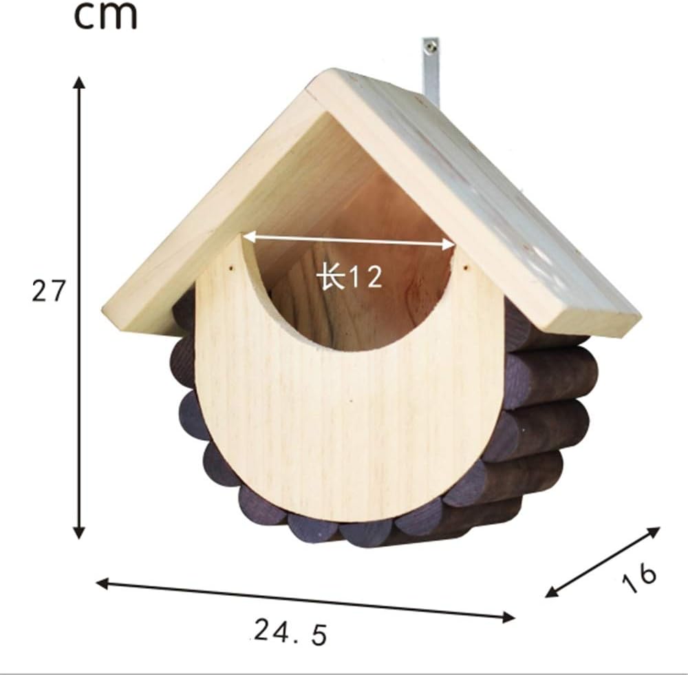 Amazon Com Birdhouses Creative Entrance Open Outdoor Hanging