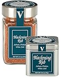Blackening Rub Victoria Taylors 6.4 Oz Jar - Tangy Rub Seasoning All-Natural Organic Flavors