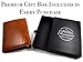 Leather Passport Holder Cover Case RFID Blocking Travel Wallet