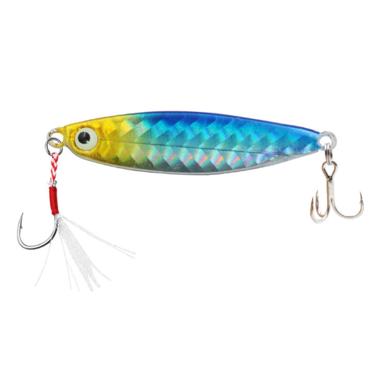 HOUSON Fishing Lure, 4 Pieces Minnow Bait Kit Artificial Bionic Rigid Bait Trout Bait Artificial Bait for Saltwater Freshwater Trout Bass Salmon Fishing 1#