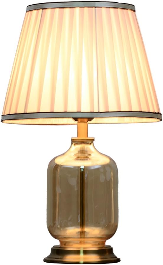 retro glass table lamp