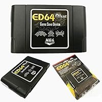 Vaorwne ED64 Plus Game Save Device 8GB Card for N64 Game PAL/NTSC Multicart, JUST PLUG IN AND YOU