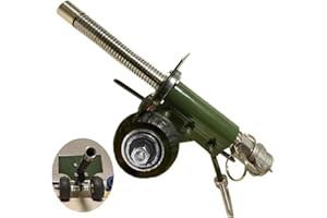 STONESTAR Stainless Steel Mini Cannon Model with Recoil Mechanism - Perfect for Outdoor Games and Collectors’ Gift (Green)