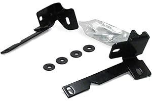 GO RHINO! Go Rhino 55645 RC2 Bull Bar - Mounting Bracket Kit Only for 10-23 Ram 1500, 1500 Classic, 1500, Textured Black