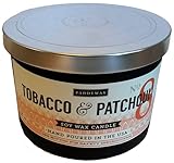 Paddywax No. 8 Tobacco & Patchouli 3-Wick 12 Oz. Soy Wax Candle
