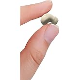 Xmenha One Ear Mini Small Invisible Earbuds Wireless Bluetooth Single Earbud Invisible Headphones Ear Buds Sleep Smallest Tiny Micro Discreet Hidden Earbuds for Work Sleeping Beige