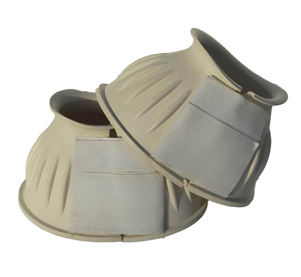 Rhinegold Velcro Over-Reach Boots - X Large - White