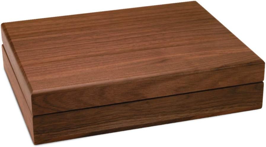Nogal Grove Treasure Box – Caja de recuerdo de madera maciza, Nogal: Amazon.es: Hogar