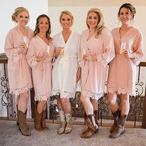 navy bridesmaid robe