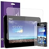 Fosmon Anti-Glare (Matte) Screen Protector Film for Asus PadFone X [Includes Shield for Phone and Tablet] - 3 Pack