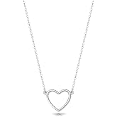 Zeffy Dainty Gold Heart Necklace for Women Trendy 14K Gold/Silver Plate Cute Heart Pendant Choker Necklaces Gold Love Heart Chain Necklace for Women Dainty Gold Jewelry Gifts for Women