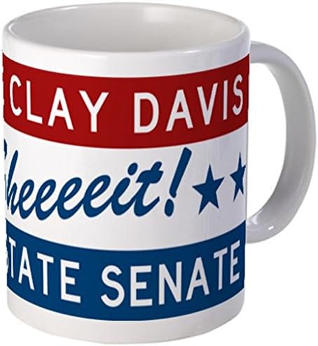 UingShow Vote Clay Davis The Wire Ceramic Coffee Mug Tea Cup