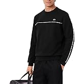Lacoste mens Logo Trim Fleece Sweatshirt