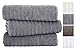 Classic Turkish Towels CTT - Luxury Jumbo Bath Sheet 3 Piece, 100% Turkish Cotton, Absorbent & Ultra Comfy Bath Towel Sheets for Hotels & Spa | 40