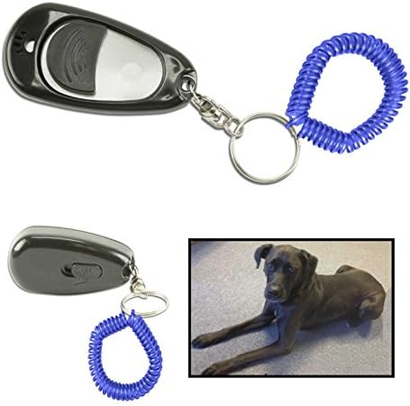 Pack of Two Dog Training Clickers With Three Volume Settings