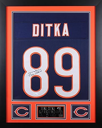 mike ditka signed jersey