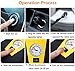 Analogue Air Compressor,AUPERTO 12V DC Tire Inflator Pump Portable -100 PSI for Compact / Midsize Sedan SUV