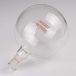 StonyLab 2000 ml Glass Single Neck Round Bottom