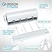 Retractable Tension Clothesline with 4 Built-in Hanging Hooks Instantly Creates 40 Feet of Drying Space Includes 10 Clothing Pins by Gideon