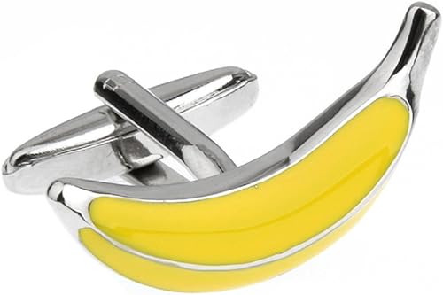 mrcuff Banana amarillo par Gemelos en una caja de regalo y ...