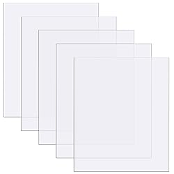 5 Pcs Polycarbonate Sheets Clear Plastic Sheet Thin