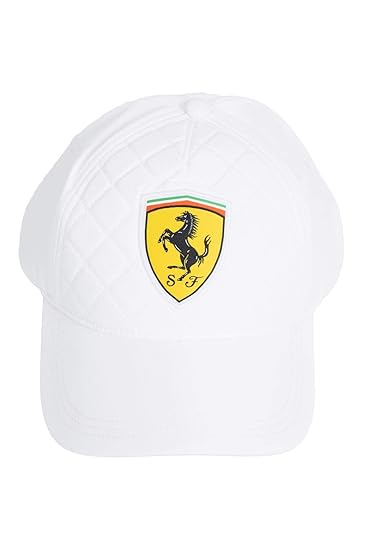 White ferrari hat Clearance