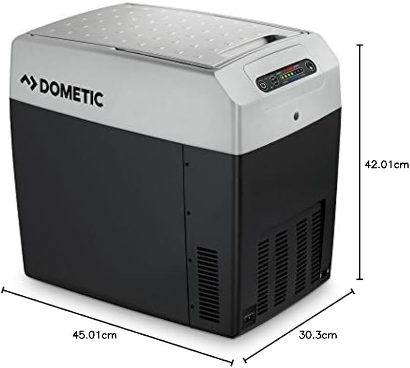 DOMETIC TropiCool TCX 21 Geladeira Elétrica Portátil, 20 l, frigobar para carro, caminhão, barco e motorhome, 12/24 V e 230 V