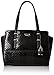 GUESS Devyn Satchel Black Shine
