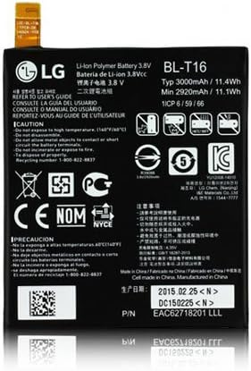 Original 3000 Mah Lg Bl T16 Li Ion Battery For G Flex2 Amazon Co Uk Electronics
