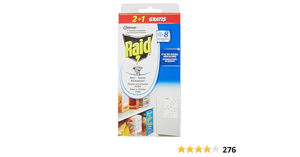 Raid antipolillas Alimentos – 3 piezas : Amazon.es: Jardín