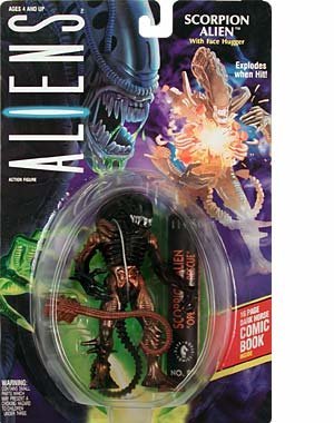 Aliens - Scorpion Alien with Face Hugger