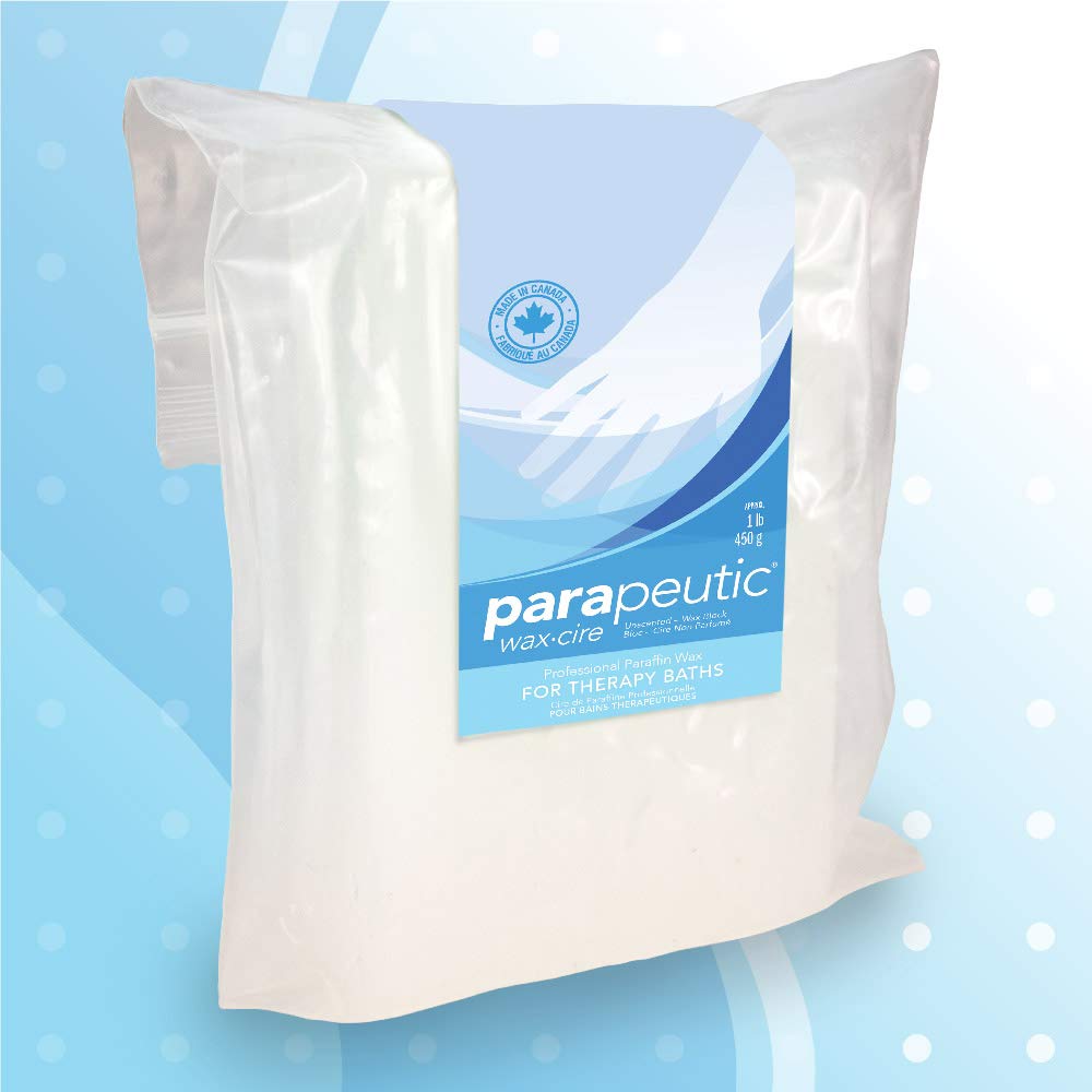 Parapeutic Paraffin Wax Refills | 1lb/bags, box of 10 bags | Unscented | Superior Quality Paraffin for Personal & Spa Use in Wax Baths & Warmers | Improves Skin and Soothes Aching Joints and Muscles : Beauty