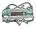 Dance Bracelet- Dance Jewelry, Teal Infinity Charm Bracelet for Dance Recitals, Dancers and Dance Teams