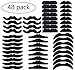Fiesta Fake Mustaches - Cinco de Mayo/Mexican Party Favors/Supplies/Decorations Self Adhesive Beards Accessory
