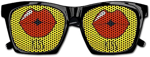 Xing Stars Colorful Summer Unisex Sexy Lips Kiss Fashion Party Costume Sunglasses