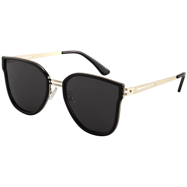 Polarized Oversized Sunglasses UV400 Protection Retro Cateye Frame womens cat eye glasses polarized oversized vintage fashion  main image 2