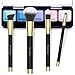 Makeup Brushes EmaxDesign 8 Pieces Makeup Brush Set Face Eye Shadow Eyeliner Foundation Blush Lip Powder Liquid Cream Cosmetics Blending Brush Tools (Golden Black)