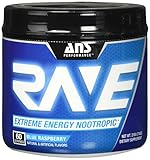 ANS Performance RAVE Extreme Energy Nootropic Blue Raspberry 60/SERV