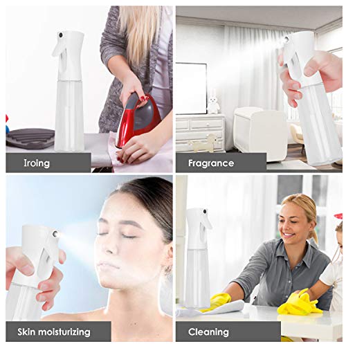 Spray Bottle, Mister Spray Bottle for Hair, (10oz/300ml), Continuous