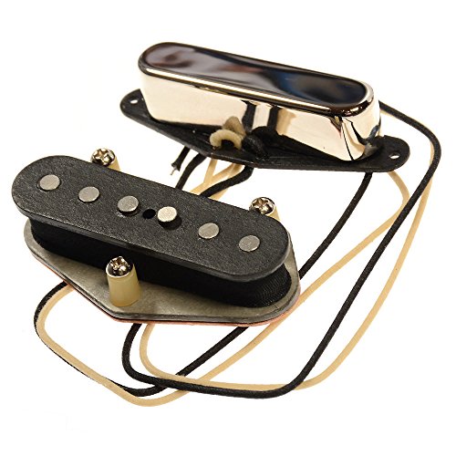 Bare Knuckle Brown Sugar Tele Single Coil Pickup Set Nickel